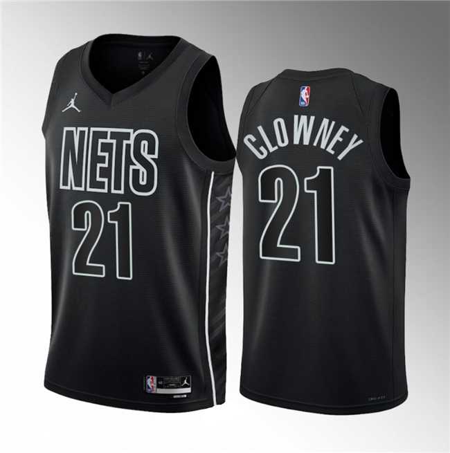 Men's Brooklyn Nets #21 Noah Clowney Black 2023 Draft Statement Edition Stitched Basketball Jersey,We sell and wholesale Men's Brooklyn Nets #21 Noah Clowney Black 2023 Draft Statement Edition Stitched Basketball Jersey on line form chian!